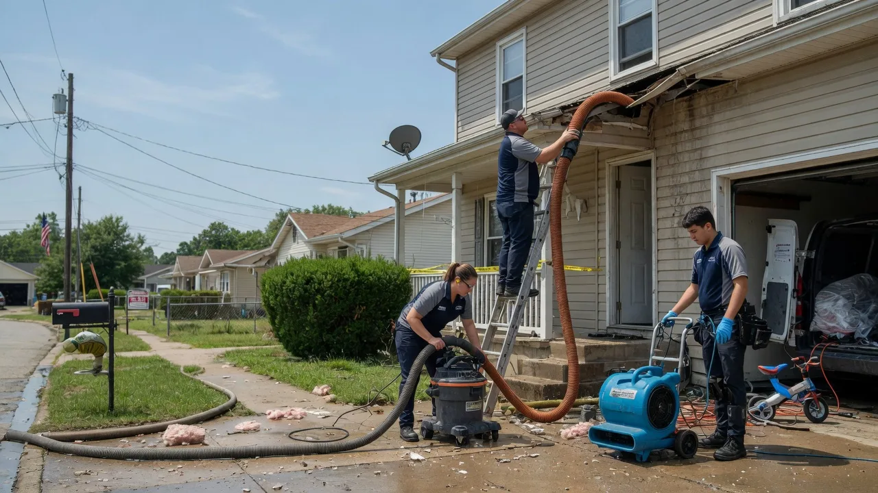 Water Damage Restoration in South Charleston, OH near me